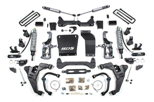 BDS 730FDSC 6.5 inch Lift Kit with FOX 2.5 Coilovers & 3 inch Block Kit with Rear Overload | 2011-2019 GM Silverado/Sierra 2500HD/3500HD BDS 730FDSC 6.5 inch Lift Kit with FOX 2.5 Coilovers & 3 inch Block Kit with Rear Overload | 2011-2019 GM Silverado/Sierra 2500HD/3500HD