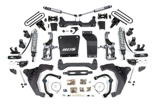 BDS 728FDSC 6.5 inch Lift Kit with FOX 2.5 Coilovers & 5 inch Block Kit with Rear Overload | 2011-2019 GM Silverado/Sierra 2500HD/3500HD BDS 728FDSC 6.5 inch Lift Kit with FOX 2.5 Coilovers & 5 inch Block Kit with Rear Overload | 2011-2019 GM Silverado/Sierra 2500HD/3500HD