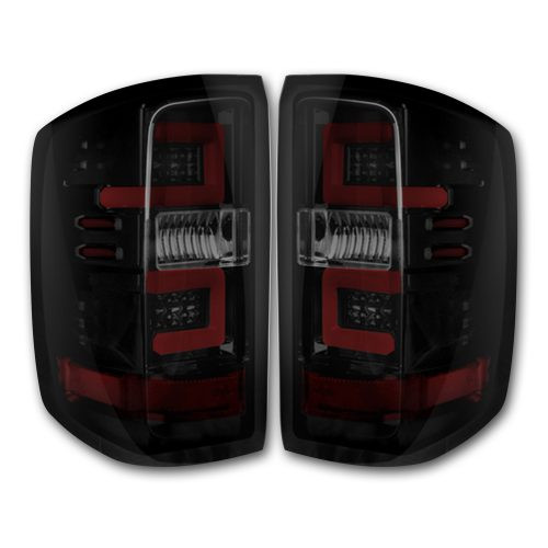 Recon 264238BK OLED Tail Lights with Smoked Lens | 2014-2019 Silverado 1500/2500HD/3500HD Recon 264238BK OLED Tail Lights with Smoked Lens | 2014-2019 Silverado 1500/2500HD/3500HD