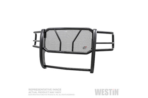 Westin 57-3615 HDX Modular Black Steel Grille Guard | 2011-2014 Silverado 2500HD Westin 57-3615 HDX Modular Black Steel Grille Guard | 2011-2014 Silverado 2500HD