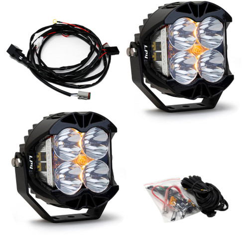 Baja Designs 297801 LP4 Pro LED White Spot Beam Lights | Universal Baja Designs 297801 LP4 Pro LED White Spot Beam Lights | Universal