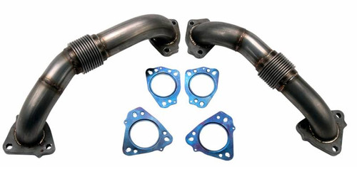 Wehrli 100624 Stainless Up Pipe Kit with Gaskets 2 inch | 2017-2025 GM Silverado/Sierra 2500HD/3500HD 6.6L Duramax L5P Wehrli 100624 Stainless Up Pipe Kit with Gaskets 2 inch | 2017-2025 GM Silverado/Sierra 2500HD/3500HD 6.6L Duramax L5P