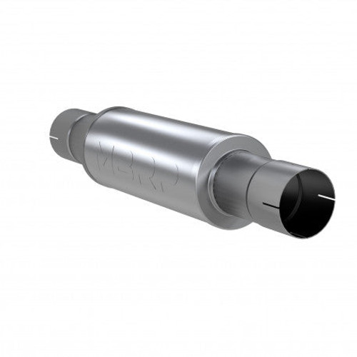 MBRP M20681 Muffler 4 inch Inlet /Outlet 24 inch Body 30 inch Overall Aluminized Steel | Universal MBRP M20681 Muffler 4 inch Inlet /Outlet 24 inch Body 30 inch Overall Aluminized Steel | Universal