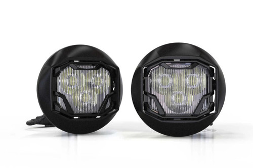 Morimoto BAF006 4Banger NCS Series Yellow LED Fog Lights - Universal Morimoto BAF006 4Banger NCS Series Yellow LED Fog Lights - Universal