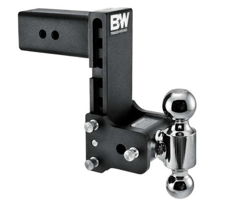 B&W TS30040B Black Tow & Stow 2x2-5/16 Dual Ball Hitch with 3 inch Shank, 7 inch Drop, 7.5 inch Rise | Universal B&W TS30040B Black Tow & Stow 2x2-5/16 Dual Ball Hitch with 3 inch Shank, 7 inch Drop, 7.5 inch Rise | Universal