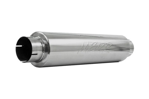 MBRP M1004 4 inch Pro Series Quiet Tone Exhaust Muffler 24 in Body 6 inch Diameter 30 inch Overall | Universal MBRP M1004 4 inch Pro Series Quiet Tone Exhaust Muffler 24 in Body 6 inch Diameter 30 inch Overall | Universal