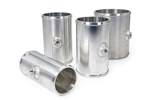 PPE 515900250 Billet Aluminum Couplers 2.5 inch OD with 1/8 inch NPT Bung | Universal PPE 515900250 Billet Aluminum Couplers 2.5 inch OD with 1/8 inch NPT Bung | Universal
