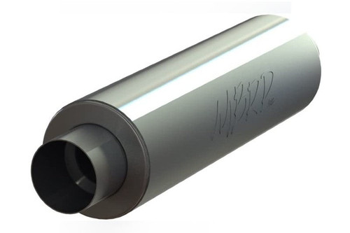MBRP GP220022 5 in ID Inlet/Outlet 31 in Exhaust Pipe Single Muffler Aluminized Steel | Universal MBRP GP220022 5 in ID Inlet/Outlet 31 in Exhaust Pipe Single Muffler Aluminized Steel | Universal