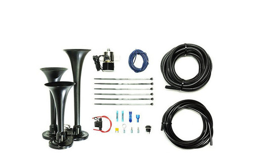 PacBrake HP10235 Basic Trio Air Horn Kit | Universal PacBrake HP10235 Basic Trio Air Horn Kit | Universal