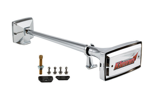 Kleinn 412 Chrome Plated Single Square Roof Mount Horn Kit with Horn Cover | Universal Kleinn 412 Chrome Plated Single Square Roof Mount Horn Kit with Horn Cover | Universal