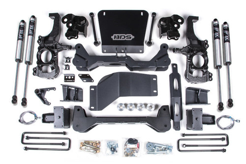 BDS 766FS 5 inch Lift Kit with FOX 2.0 Shocks & 5 inch Block Kit | 2020-2024 GM Silverado/Sierra 2500HD/3500HD 4WD with out Rear Overload BDS 766FS 5 inch Lift Kit with FOX 2.0 Shocks & 5 inch Block Kit | 2020-2024 GM Silverado/Sierra 2500HD/3500HD 4WD with out Rear Overload