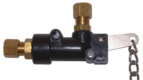 Kleinn 310 Hand Pull Chain Air Valve - 1/4 O.D. Tube | Universal Kleinn 310 Hand Pull Chain Air Valve - 1/4 O.D. Tube | Universal