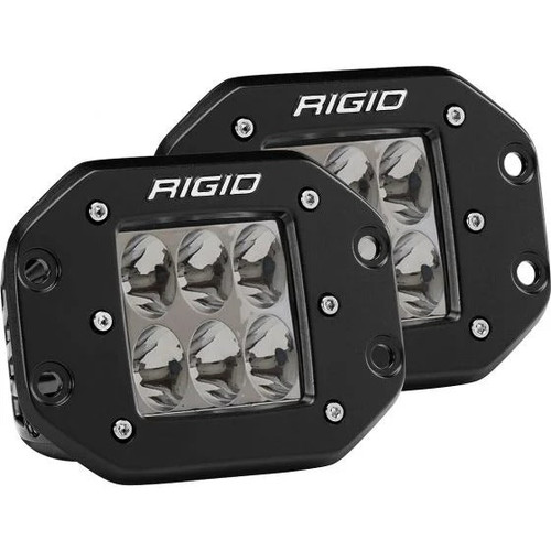 Rigid 512313 D2 Series Pro Driving Beam Flush Mount Lights | Universal Rigid 512313 D2 Series Pro Driving Beam Flush Mount Lights | Universal
