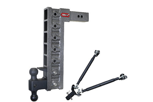 Gen-Y GH-627 Mega-Duty Class V 21K Drop Hitch 18 inch Drop for 2-1/2 inch Reciever | Universal Gen-Y GH-627 Mega-Duty Class V 21K Drop Hitch 18 inch Drop for 2-1/2 inch Reciever | Universal