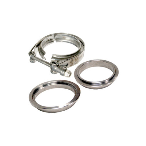 PPE 517330003 3 inch Aluminum V-Band 3-Piece Set | Universal PPE 517330003 3 inch Aluminum V-Band 3-Piece Set | Universal