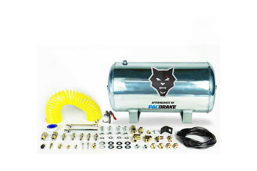 PacBrake HP10268 5 Gallon Aluminum Premium Air Tank Kit | Universal PacBrake HP10268 5 Gallon Aluminum Premium Air Tank Kit | Universal