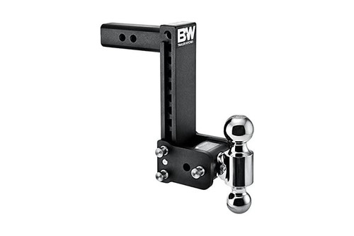 B&W TS10043B Black Tow & Stow 2x2-5/16 Dual Ball Hitch with 2 inch Shank, 9 inch Drop, 9.5 inch Rise | Universal B&W TS10043B Black Tow & Stow 2x2-5/16 Dual Ball Hitch with 2 inch Shank, 9 inch Drop, 9.5 inch Rise | Universal