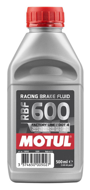 Motul 100949 RBF 600 Factoy Line Brake Fluid Racing Dot 4 | Universal Motul 100949 RBF 600 Factoy Line Brake Fluid Racing Dot 4 | Universal