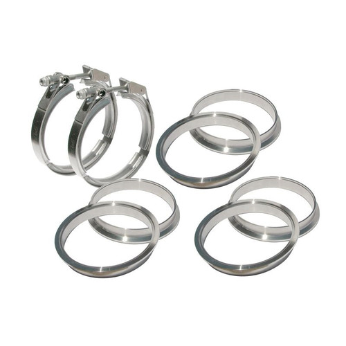 PPE 517335008 3.5 inch Aluminum V-Band 8-Piece Set | Universal PPE 517335008 3.5 inch Aluminum V-Band 8-Piece Set | Universal