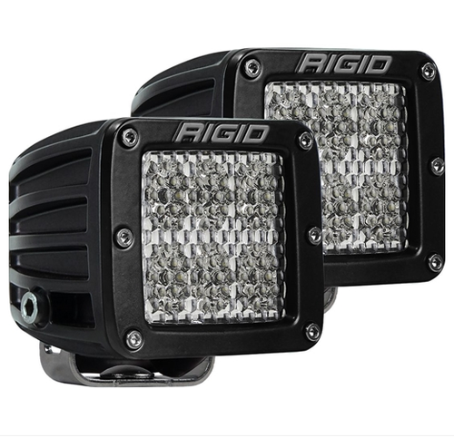 Rigid 502513 D-Series Specter Pro Diffused Surface Mount Lights Pair - Black | Universal Rigid 502513 D-Series Specter Pro Diffused Surface Mount Lights Pair - Black | Universal