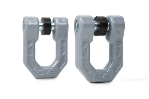 DV8 Offroad UNSK-01GR Elite Series Grey D-Ring Shackles (Pair) | Universal DV8 Offroad UNSK-01GR Elite Series Grey D-Ring Shackles (Pair) | Universal