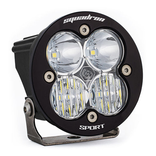 Baja Designs 580003 Clear Lens Driving/Combo Black LED Light Pod Squadron-R Sport | Universal Baja Designs 580003 Clear Lens Driving/Combo Black LED Light Pod Squadron-R Sport | Universal