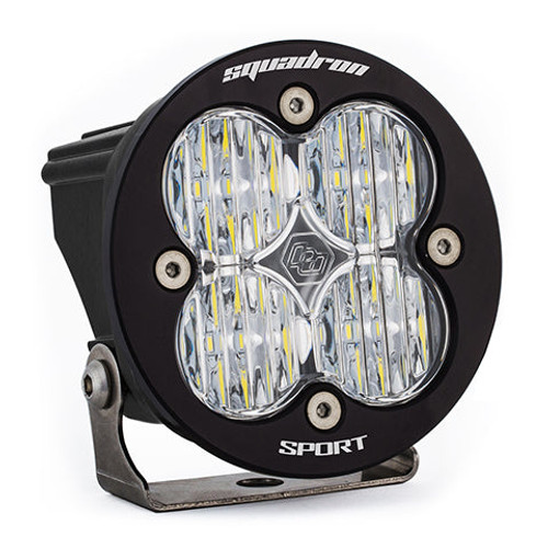 Baja Designs 580005 Clear Lens Wide Cornering Black LED Light Pod Squadron-R Sport | Universal Baja Designs 580005 Clear Lens Wide Cornering Black LED Light Pod Squadron-R Sport | Universal