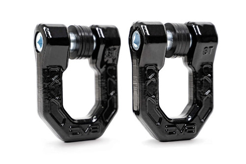 DV8 Offroad UNSK-01BL Elite Series D-Ring Shackles (Pair) | Universal DV8 Offroad UNSK-01BL Elite Series D-Ring Shackles (Pair) | Universal