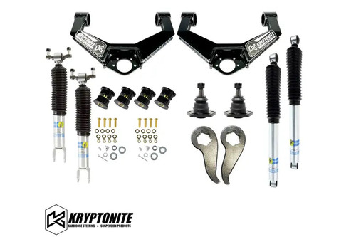 Kryptonite KR20STAGE3BIL Stage 3 Leveling Kit with Bilstein Shocks | 2020-2022 GM Silverado/Sierra 2500HD/3500HD 6.6L Duramax Kryptonite KR20STAGE3BIL Stage 3 Leveling Kit with Bilstein Shocks | 2020-2022 GM Silverado/Sierra 2500HD/3500HD 6.6L Duramax