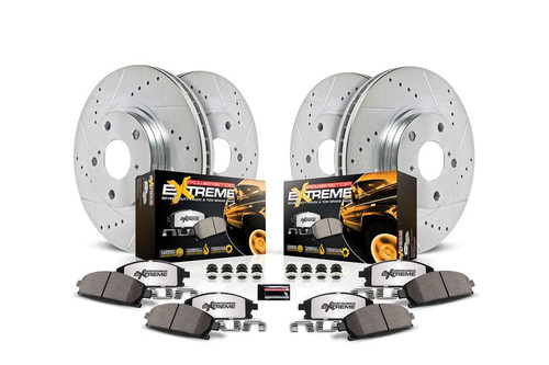 PowerStop K8732-36 Z36 Truck & Tow Front & Rear Brake Kit | 2020-2025 GM Silverado/Sierra 3500HD SRW PowerStop K8732-36 Z36 Truck & Tow Front & Rear Brake Kit | 2020-2025 GM Silverado/Sierra 3500HD SRW
