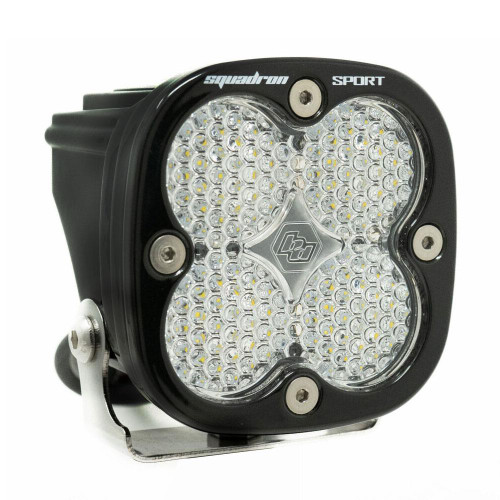Baja Designs 550006 Clear Lens Work/Scene Black LED Light Pod Squadron Sport | Universal Baja Designs 550006 Clear Lens Work/Scene Black LED Light Pod Squadron Sport | Universal