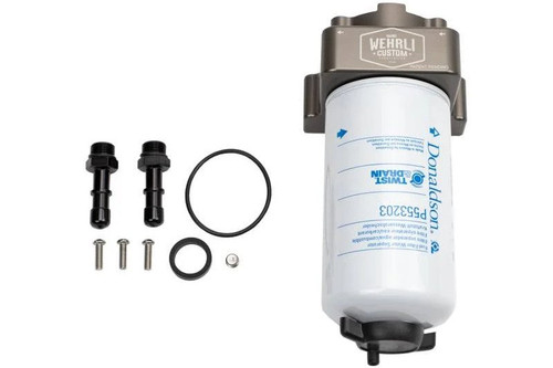 Wehrli 100361 Fuel Filter Housing | 2020-2024 GM 6.6L Duramax Long Bed / 2017-2019 Short Bed Wehrli 100361 Fuel Filter Housing | 2020-2024 GM 6.6L Duramax Long Bed / 2017-2019 Short Bed