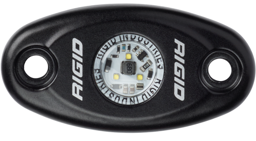 Rigid 480343 A-Series LED Light Low Power Amber Black Housing Single | Universal Rigid 480343 A-Series LED Light Low Power Amber Black Housing Single | Universal
