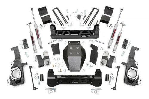 Rough Country 10230A 5 inch NTD Lift Kit | 2020-2024 GM Silverado/Sierra 2500HD/3500HD Rough Country 10230A 5 inch NTD Lift Kit | 2020-2024 GM Silverado/Sierra 2500HD/3500HD