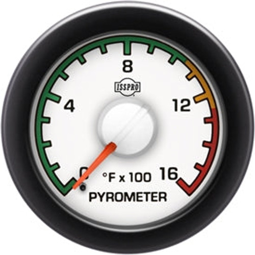 Isspro R14021 EV2 2-1/16 inch 0-1600F Pyrometer w/ Pre-Turbo Color Band Gauge Kit | Universal Isspro R14021 EV2 2-1/16 inch 0-1600F Pyrometer w/ Pre-Turbo Color Band Gauge Kit | Universal