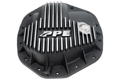 PPE 138053010 11.5in/12 inch - 14 Heavy Duty Cast Aluminum Rear Diff Cover - Brushed | 2020-2025 GM Silverado/Sierra 2500HD/3500HD 6.6L Duramax PPE 138053010 11.5in/12 inch - 14 Heavy Duty Cast Aluminum Rear Diff Cover - Brushed | 2020-2025 GM Silverado/Sierra 2500HD/3500HD 6.6L Duramax
