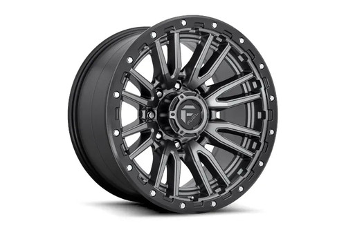 Fuel D68020901850 20x9 Rebel 8 Matte Gun Metal Black Bead Ring 1mm Offset Wheel | 2011-2024 GM Silverado/Sierra 2500HD/3500HD Fuel D68020901850 20x9 Rebel 8 Matte Gun Metal Black Bead Ring 1mm Offset Wheel | 2011-2024 GM Silverado/Sierra 2500HD/3500HD