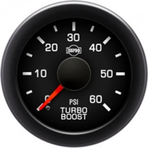 Isspro R17566 EV2 2-1/16 inch 140-320F Trans Oil Temperature Gauge - Black Face Black Bezel Green LED | Universal Isspro R17566 EV2 2-1/16 inch 140-320F Trans Oil Temperature Gauge - Black Face Black Bezel Green LED | Universal