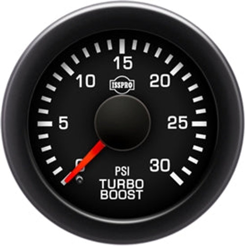 Isspro R17133 EV2 2-1/16 inch 0-30PSI Electrical Turbo Boost Gauge | Universal Isspro R17133 EV2 2-1/16 inch 0-30PSI Electrical Turbo Boost Gauge | Universal