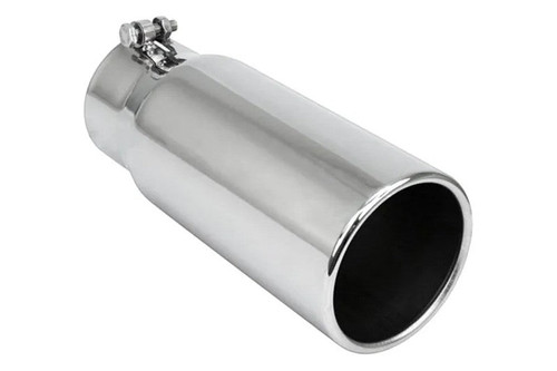 Different Trend Q9-506012RSL Polished 5 inch Exhaust Tip | Universal Different Trend Q9-506012RSL Polished 5 inch Exhaust Tip | Universal