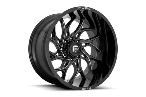 Fuel D74120001847 20x10 Runner Gloss Black Milled -18mm Offset Wheel | 2011-2024 GM Silverado/Sierra 2500HD/3500HD Fuel D74120001847 20x10 Runner Gloss Black Milled -18mm Offset Wheel | 2011-2024 GM Silverado/Sierra 2500HD/3500HD