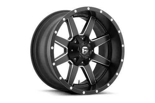 Fuel D53820201847 Maverick Matte Black Milled -44mm Offset 20x12 Wheel | 2011-2024 GM Silverado/Sierra 2500HD/3500HD Fuel D53820201847 Maverick Matte Black Milled -44mm Offset 20x12 Wheel | 2011-2024 GM Silverado/Sierra 2500HD/3500HD