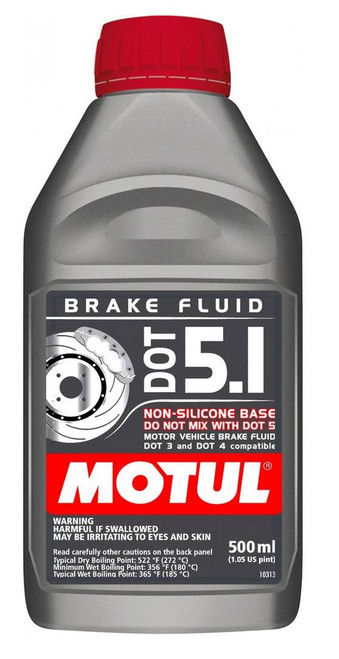 Motul 100951 1/2L DOT 5.1 Brake Fluid | Universal Motul 100951 1/2L DOT 5.1 Brake Fluid | Universal