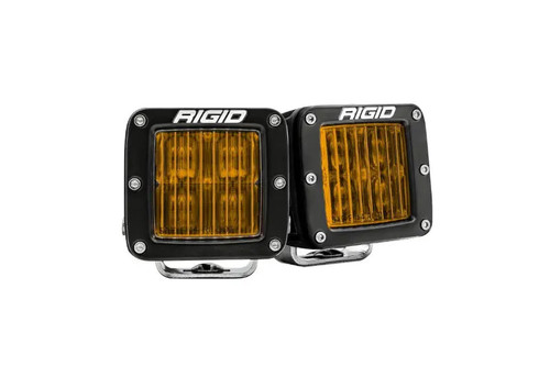 Rigid 504816 D-Series PRO SAE Fog Lights - Yellow | Universal Rigid 504816 D-Series PRO SAE Fog Lights - Yellow | Universal