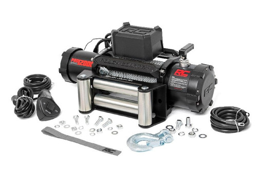 Rough Country PRO12000 12,000lb PRO Series Electric Winch with Steel Cable | Universal Rough Country PRO12000 12,000lb PRO Series Electric Winch with Steel Cable | Universal