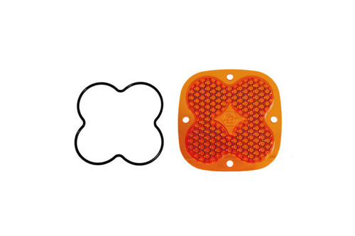 Baja Designs 668420 Work/Scene Factory Amber Lens Kit for Squadron Light Pod | Universal Baja Designs 668420 Work/Scene Factory Amber Lens Kit for Squadron Light Pod | Universal