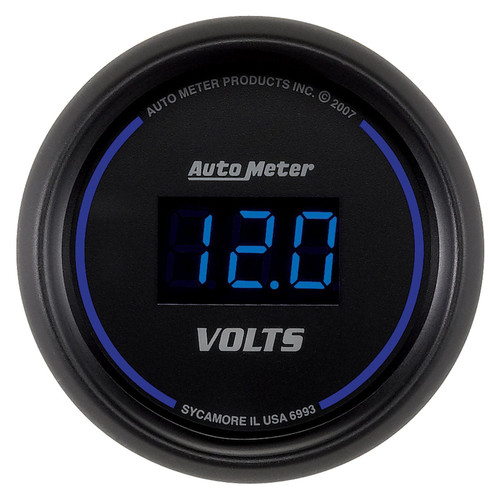 AutoMeter 6993 Z-SERIES 2-1/16 inch Digital 8-18V Cobalt | Universal AutoMeter 6993 Z-SERIES 2-1/16 inch Digital 8-18V Cobalt | Universal