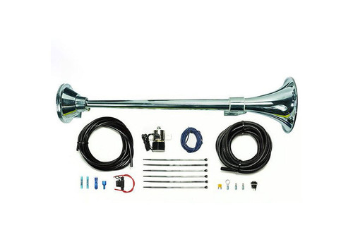 PacBrake HP10234 Basic Large Single Air Horn Kit | Universal PacBrake HP10234 Basic Large Single Air Horn Kit | Universal