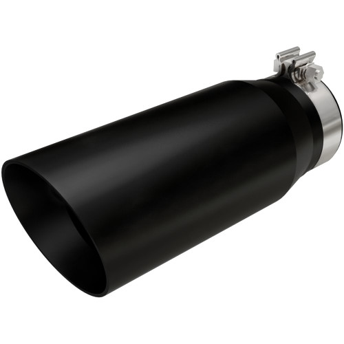 MagnaFlow 35240 Black 4 inch Dual Exhaust Tip | Universal MagnaFlow 35240 Black 4 inch Dual Exhaust Tip | Universal
