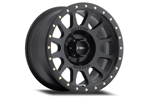 Method MR30589088518H 305-HD NV Series 18x9 inch Matte Black 18mm Offset Wheel | 2011-2022 GM Silverado/Sierra 2500HD/3500HD Method MR30589088518H 305-HD NV Series 18x9 inch Matte Black 18mm Offset Wheel | 2011-2022 GM Silverado/Sierra 2500HD/3500HD